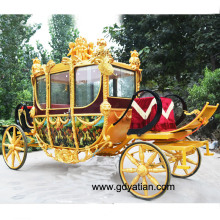 LED Light Christmas Decoration Horse Carriage Wagon Cart on Sale